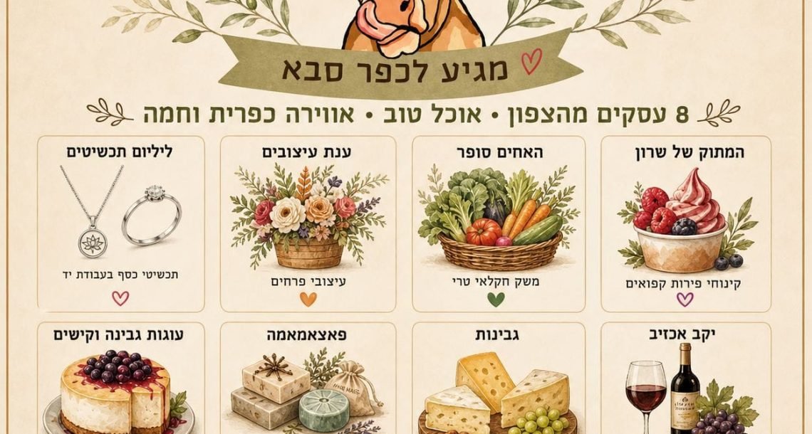 מביאים את הצפון לוויצמן: בעלי עסקים מכפר סבא יוזמים ערב מיוחד למען עסקים שנפגעו מהמלחמה