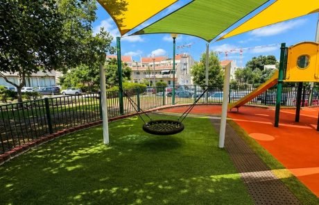 הושלם השלב הראשון בפרויקט הנגשת הגינות הציבוריות בכפר סבא