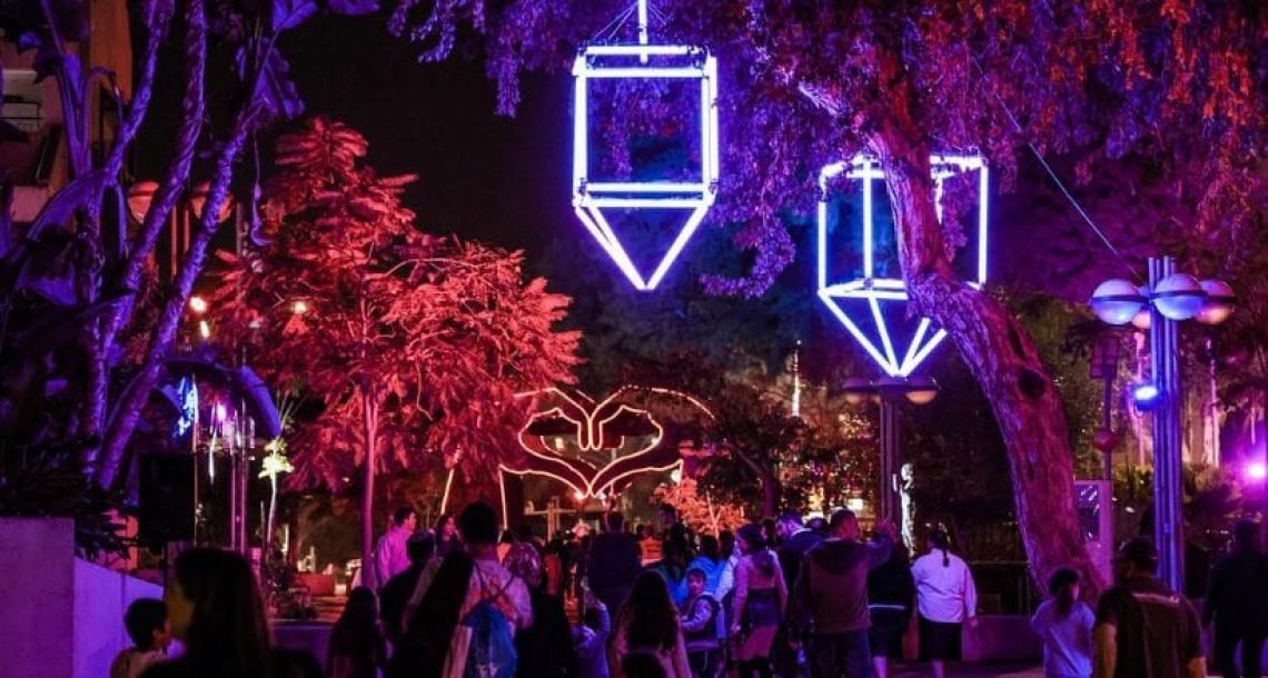 פסטיבל האורות בכפר סבא: חגיגה של קהילה, צבע ואור